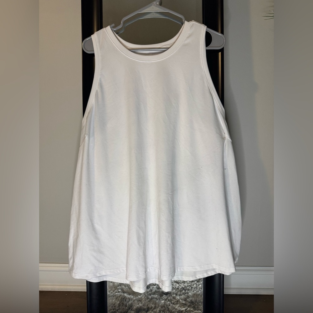 All in Motion Women's White Tank Top